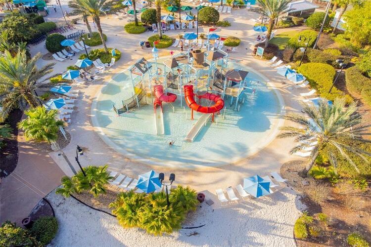 View of Spectrum Resort splash pad