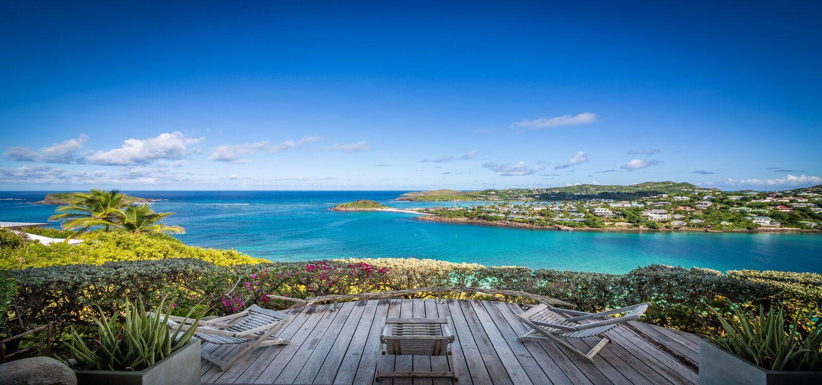 Mont Jean villa rentals, Villa Arrow Marine sea view, St Barts, Top Villas