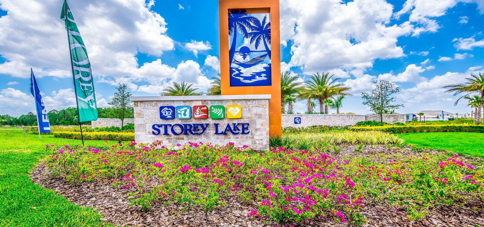 Storey Lake Condos Orlando, Storey Lake Resort welcome sign