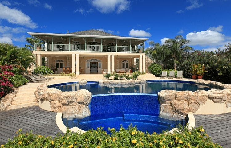 Sugar Hill Resort Barbados rentals with incredible pools - Bananaquit luxury villa with double-storey pool and hot tub