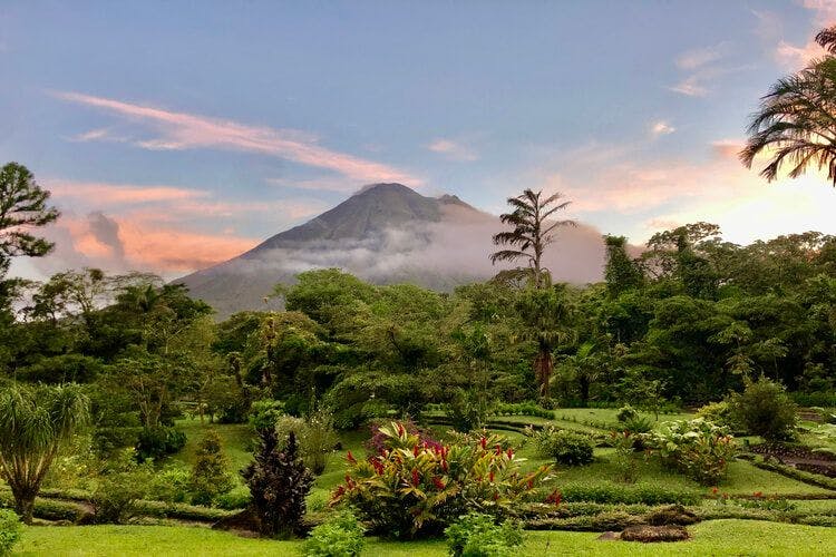 A view of Arenal Volcano in Costa Rica