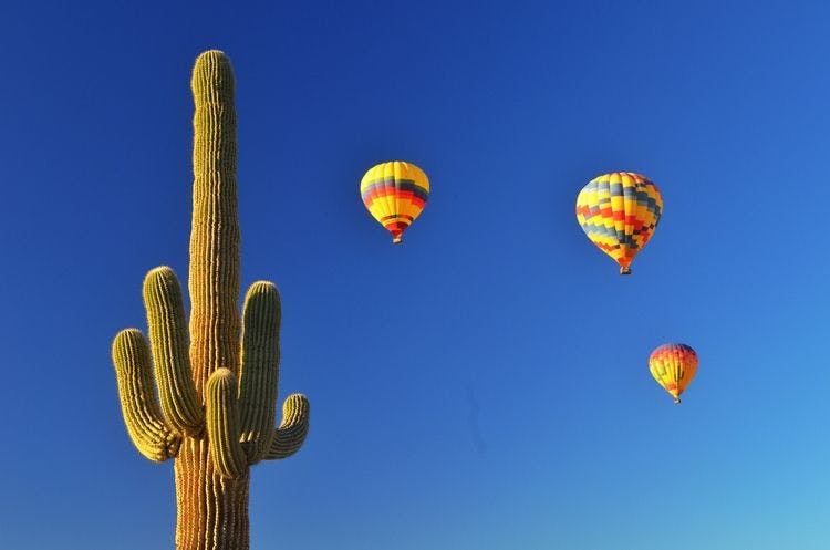 Hot Air balloon in Phoenix
