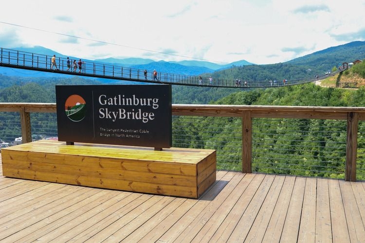 Things to do in Gatlinburg, sky bridge
