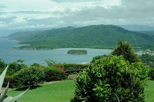 Scenic view from Firefly, Noel Coward's Jamaica home