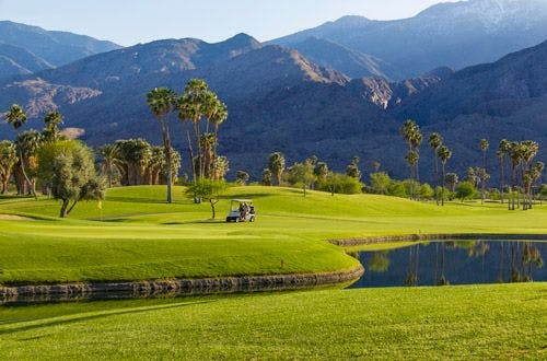 A Palm Springs golf course
