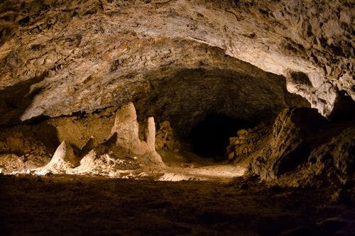 An underground cavern system