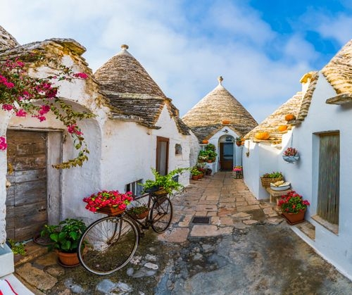 Trulli houses in Alberobello