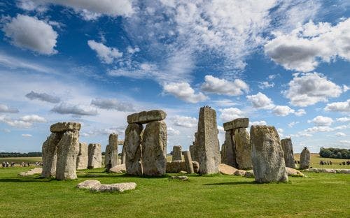 Stonehenge ancient stone circle structure in Wiltshire 