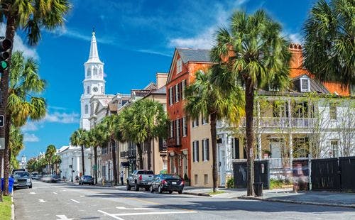 Historic Charleston downtown
