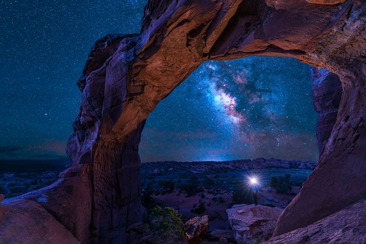 Things to do in Utah, Arches national park, stargazing