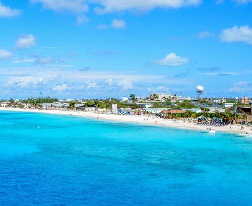 White sand beach in Turks and Caicos