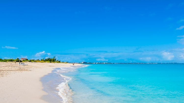 Grace Bay Beach in Turks and Caicos