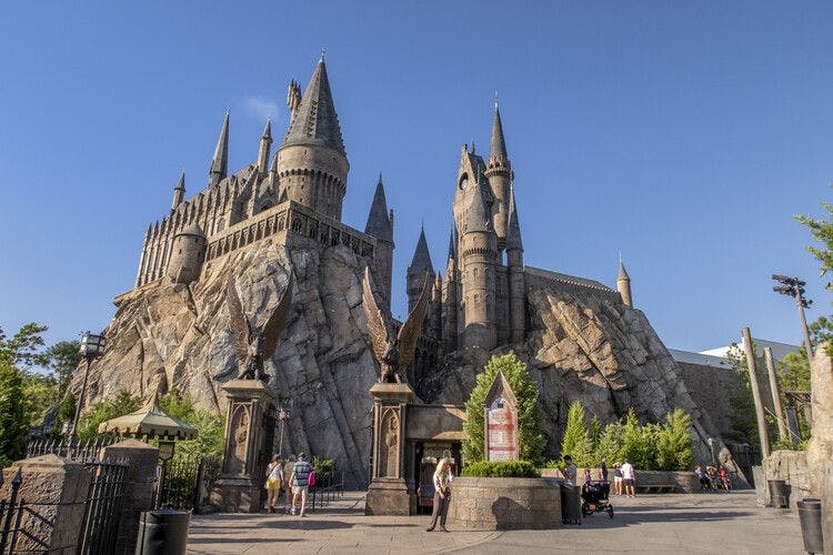 Hogwarts castle at Universal Studios Orlando