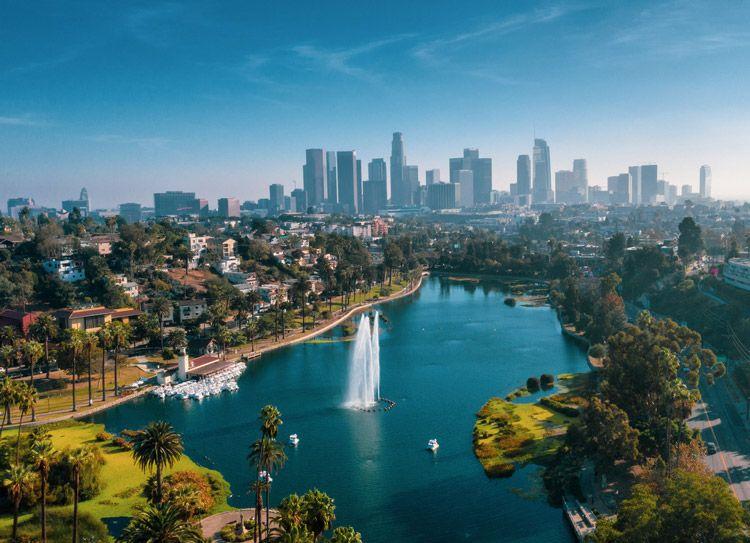 Echo Park in Los Angeles