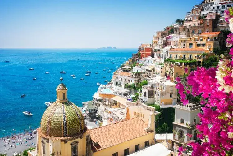 Sorrento city on the Amalfi Coast