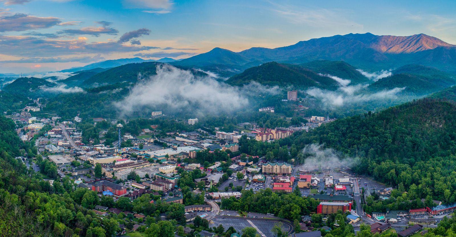 Gatlinburg resort view