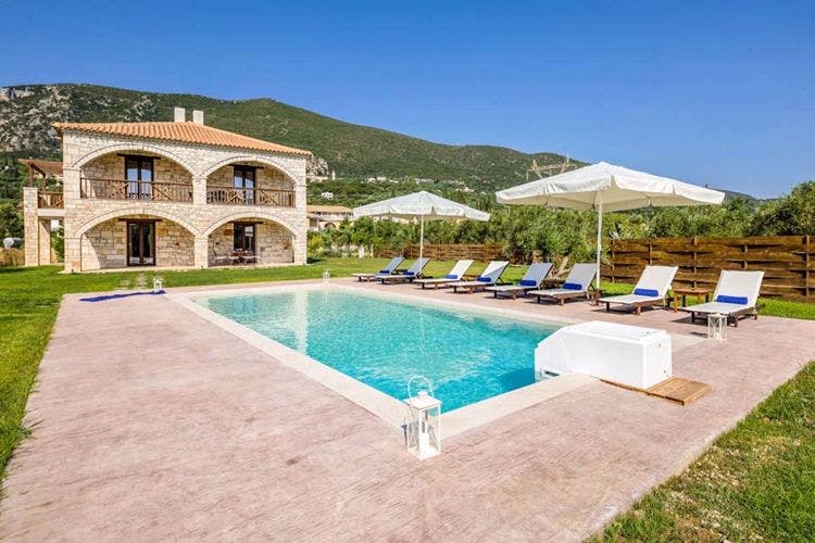 Villa Stagio villas in Zakynthos with private pools