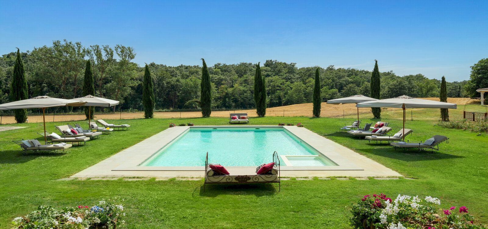 Villas in Europe for large groups, Villa Canto alla Moraia