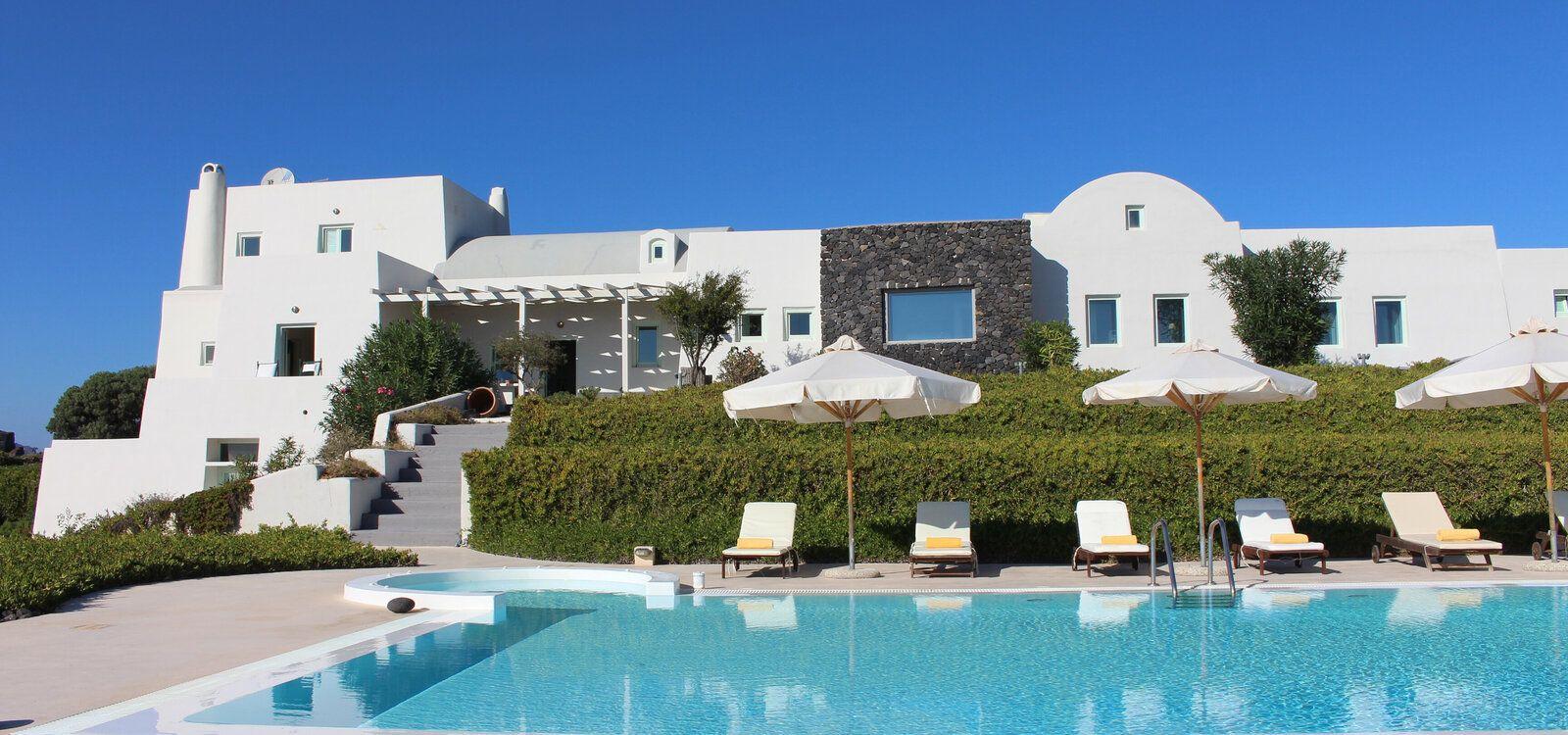 Villas in Santorini with private pool, Villa Blackrock, Top Villas