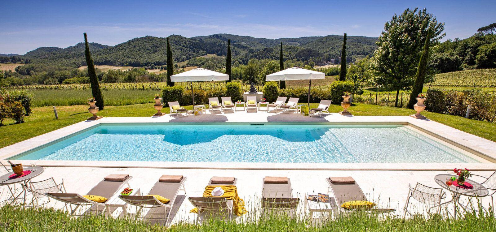 Villas with pools in Florence, Le Querce dei Medici, Top Villas