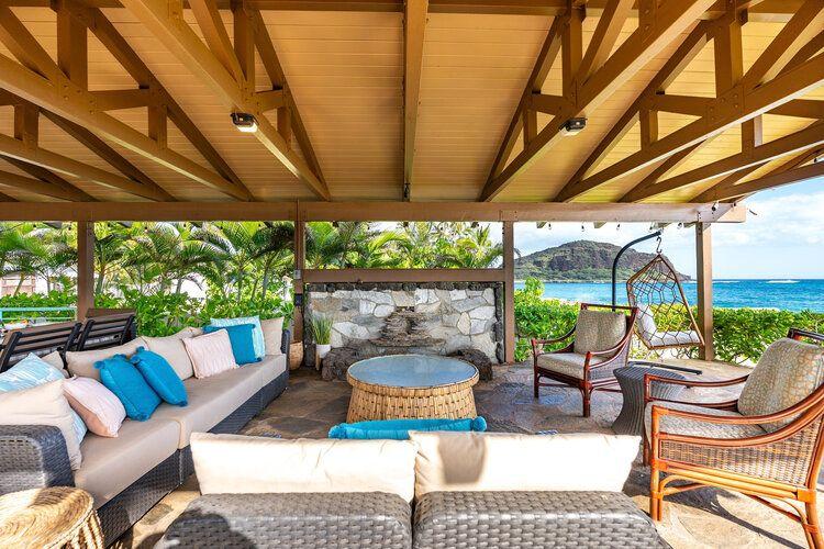 Waianae villas for groups, lanai of Waianae 9, Top Villas