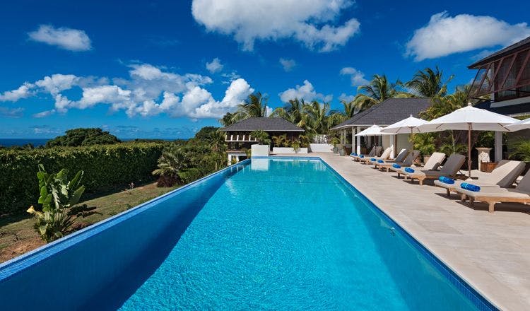 Westmoreland vacation rentals with private pools - Tom Tom villa with private infinity pool