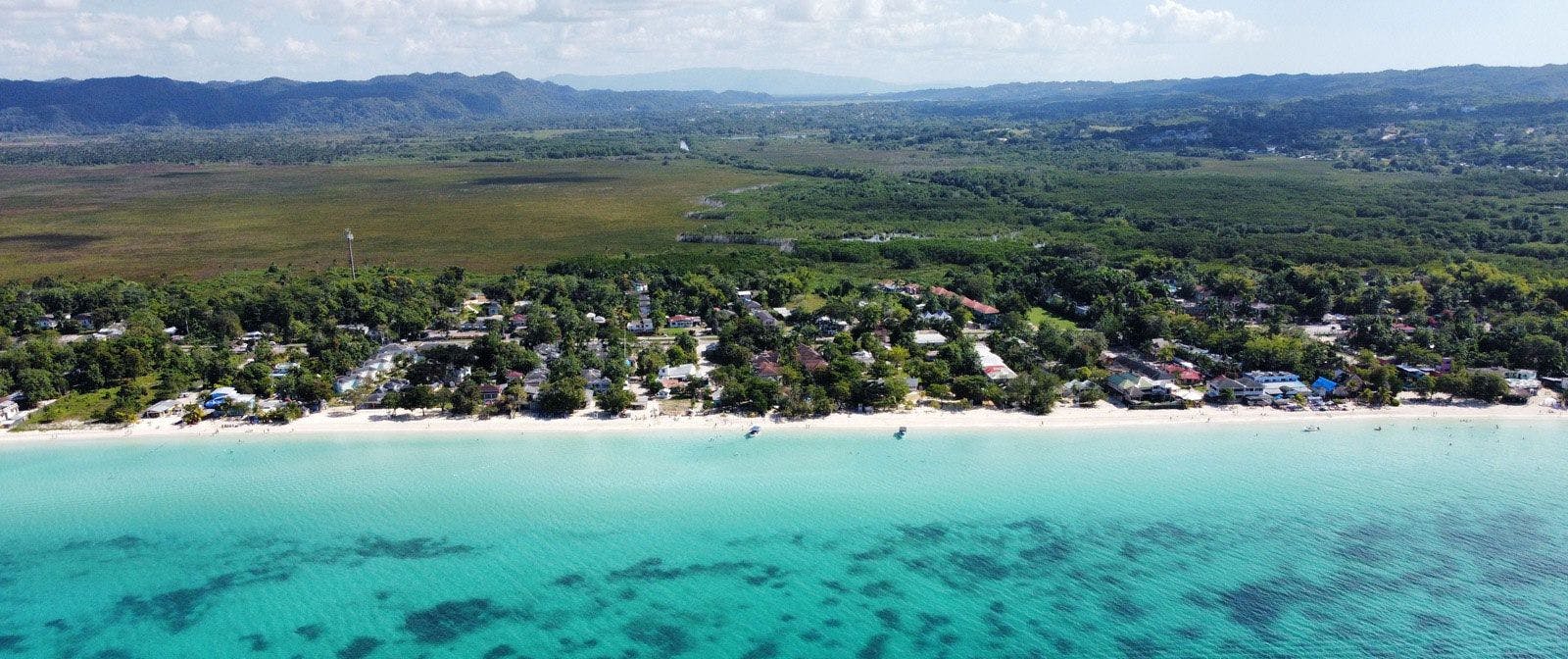 Westmoreland Barbados coastline with white sand beach