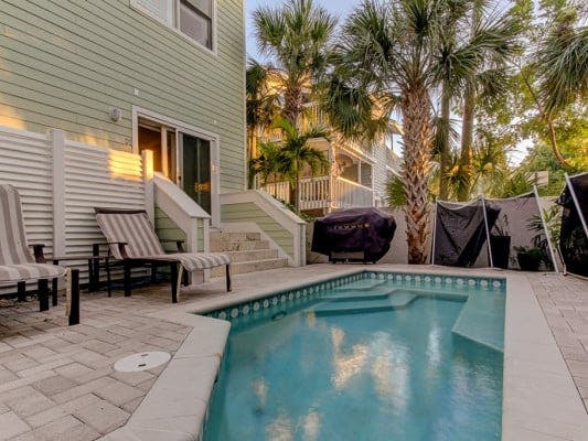 Indian Rocks Beach 7 Clearwater beach house rental with private pool