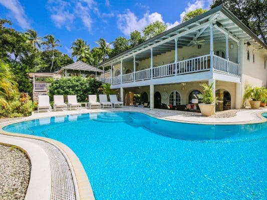 Landfall St Michael villas for the Barbados Reggae Festival