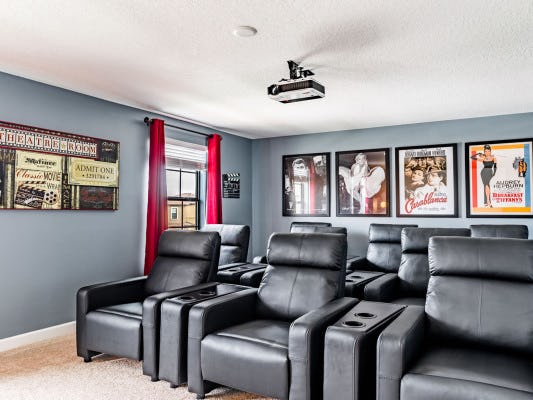 Championsgate 212 Champions Gate rentals with home movie theaters
