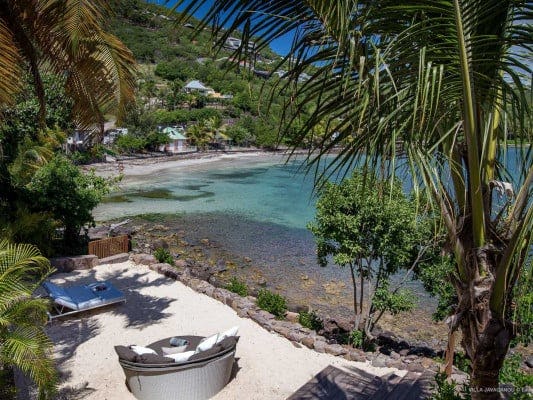Villa Javacanou Caribbean beachfront rental