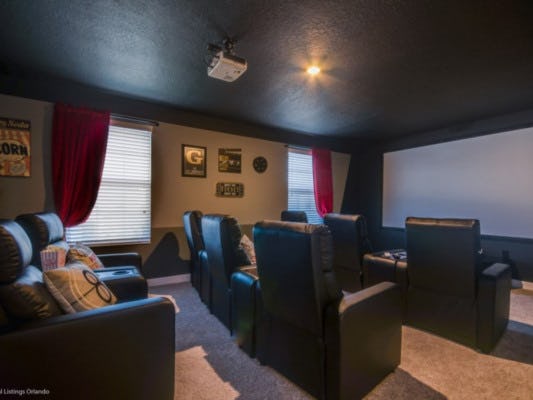 Championsgate 87 vacation rental with movie theater