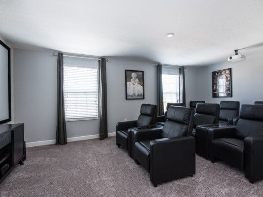 Championsgate 139 vacation rental with movie theater