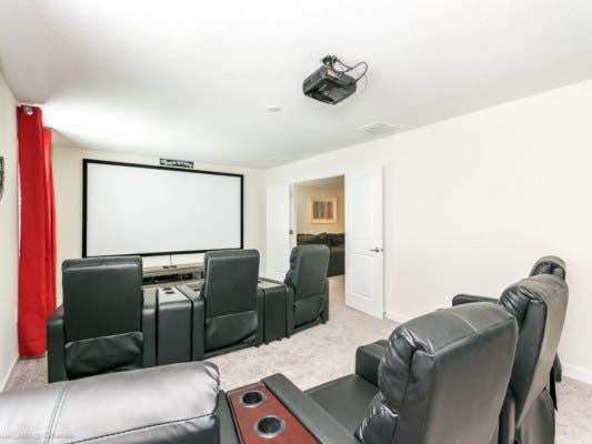 Championsgate 303 vacation rental with movie theater