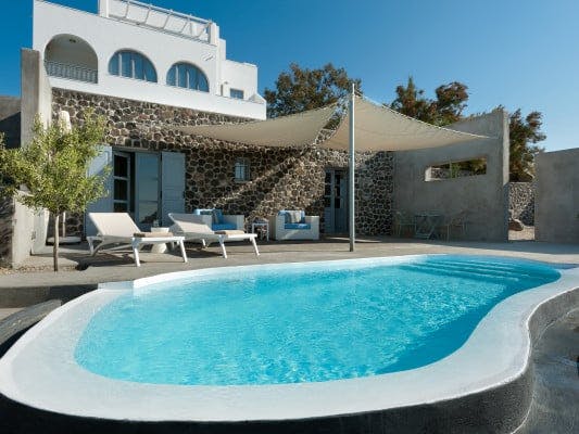 Santorini 1 Santorini villas with private pools