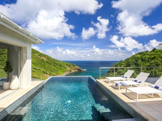 Xhale Saint Lucia villa with pool