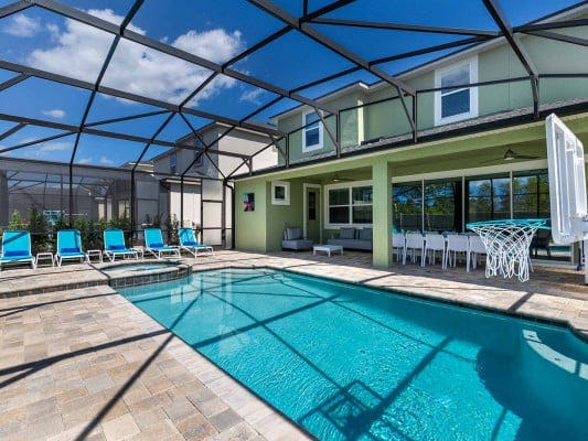 9 bedroom vacation rentals in Orlando Solara Resort 209