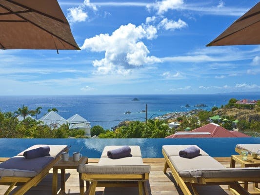 Villa Edunia Vacation rentals with private pools in Lurin St Barts