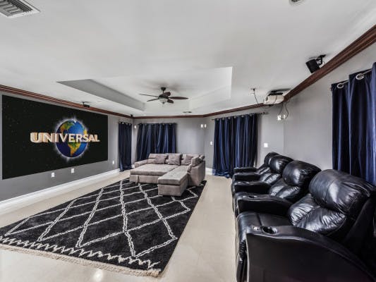 Miami 26 vacation rental with home theater and game room