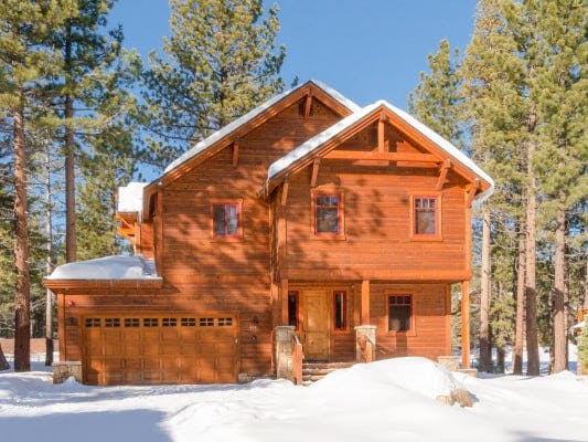 Mammoth Lakes 2 cabin rentals in 'white Christmas' destinations