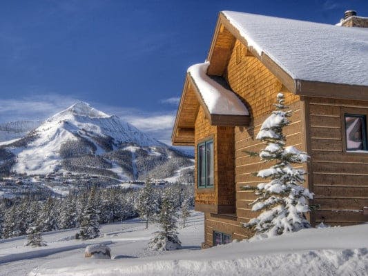 Big Sky 25 cabin rentals for the festive season