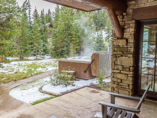 Big Sky 56 Montana mountain cabins with hot tubs