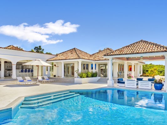 The Beautiful House large Caribbean villa
