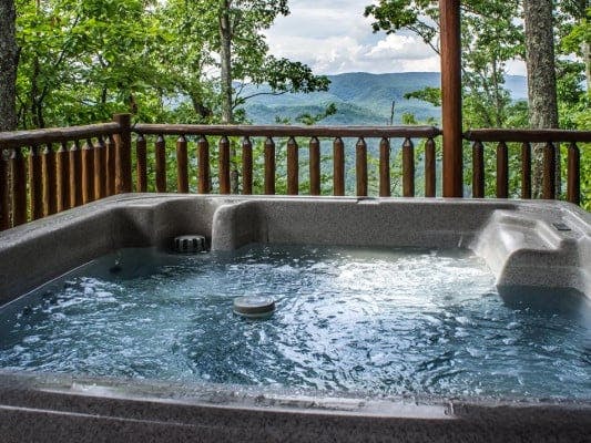 Wears Valley 17 Tennessee cabins with hot tubs