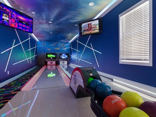 Solterra Resort 4 vacation rental with bowling alley and game room