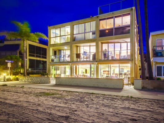 San Diego 71 9-bedroom beachfront rentals