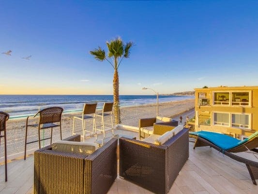 San Diego 35 7-bedroom oceanfront vacation rentals