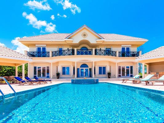 Blue Water Villa Cayman Island villas with private pools