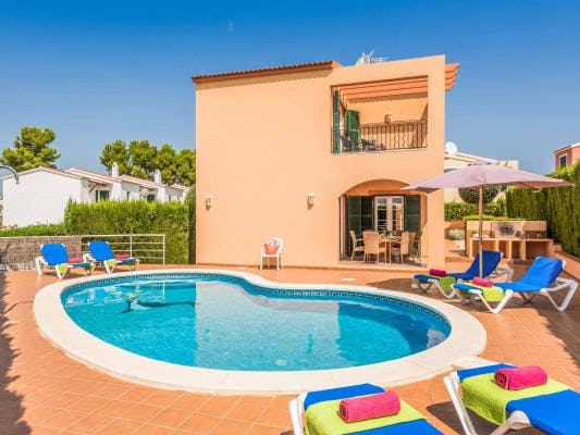 Villa Marcolis Cel villas in Menorca with a private pool