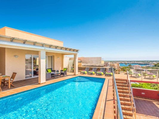 VIlla Oratge villas in Menorca with a private pool